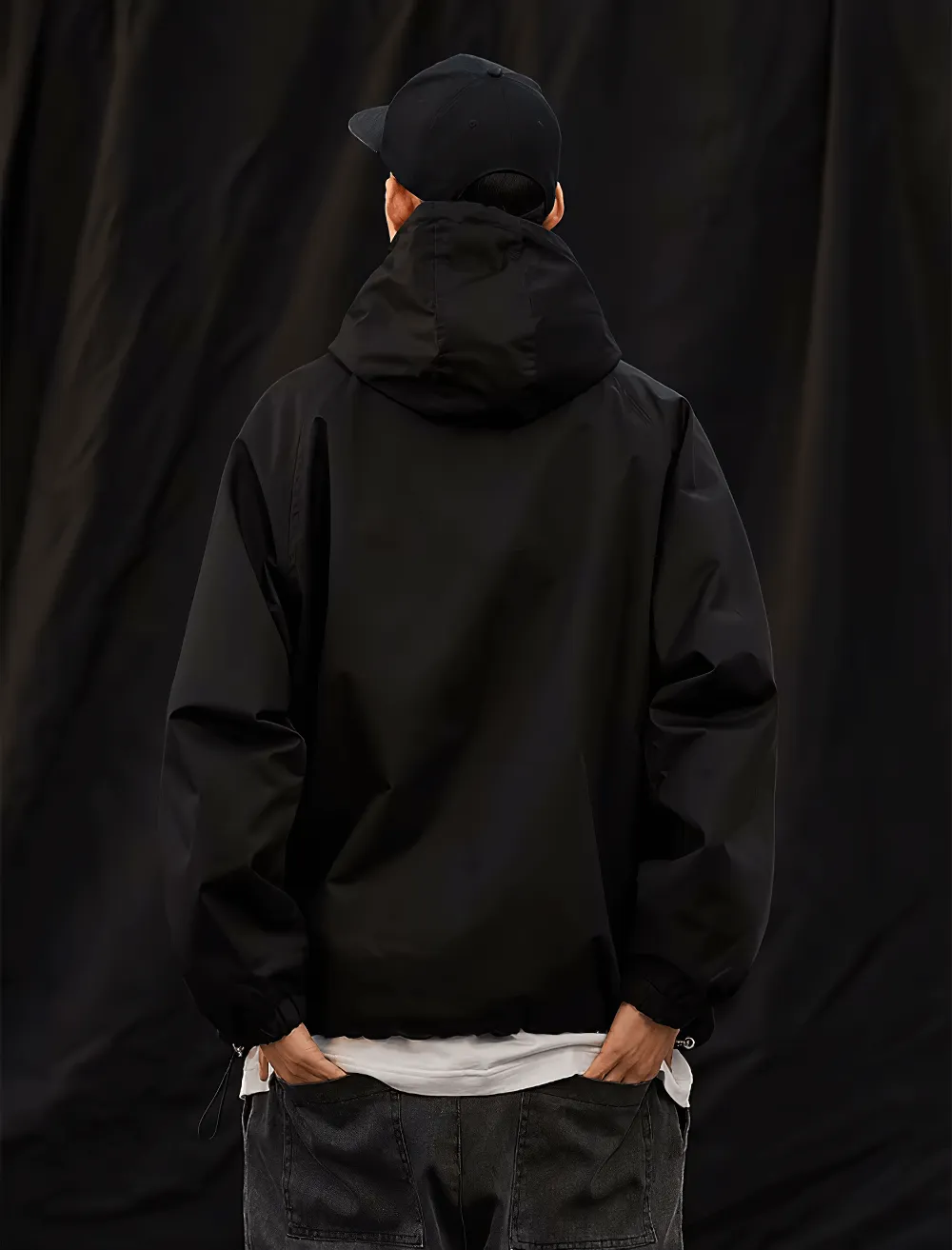 Men's Hooded Pullover Jacket Streetwear Style - SF2271