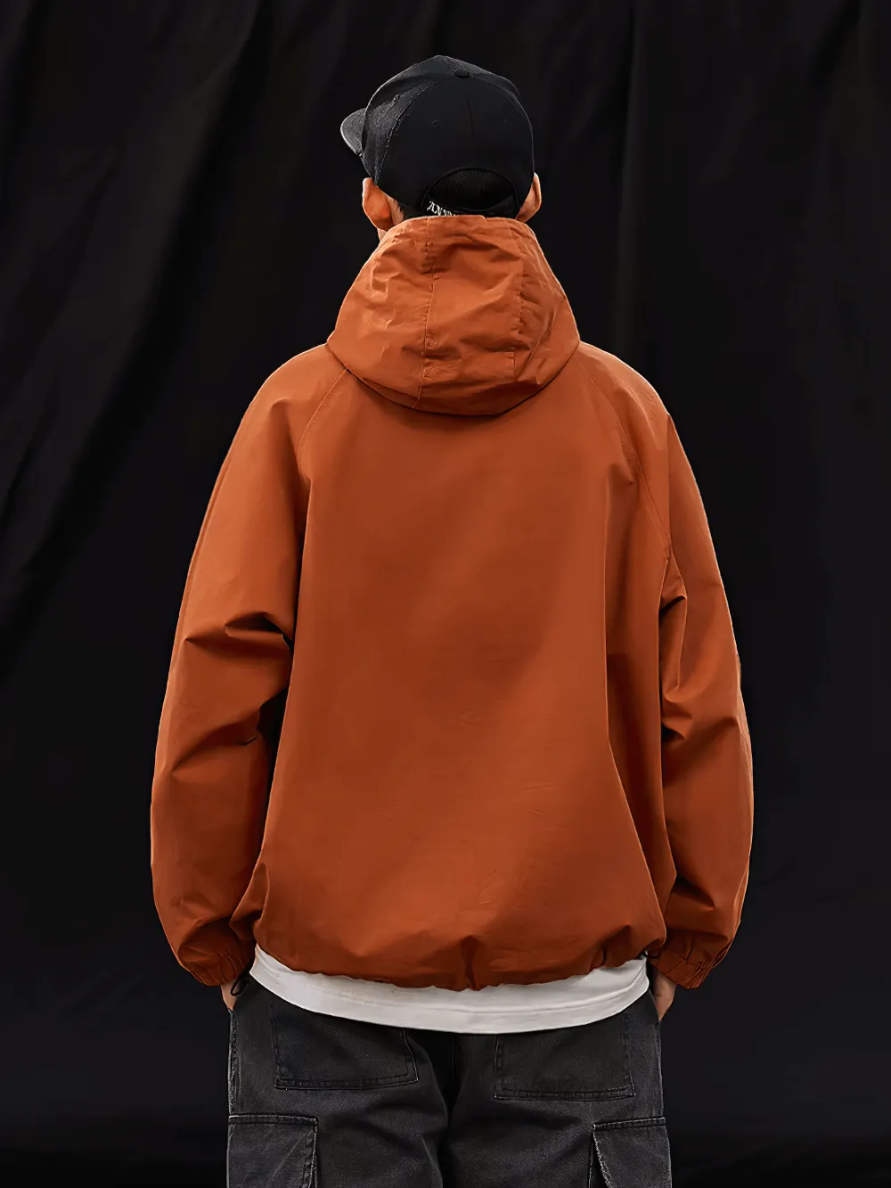 Men's Hooded Pullover Jacket Streetwear Style - SF2271