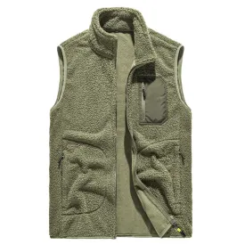 Men's Polar Fleece Waistcoat Sports Vest