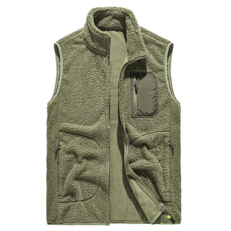 Men's Polar Fleece Waistcoat Sports Vest