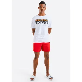 NTCA Lapert Red Swim Shorts