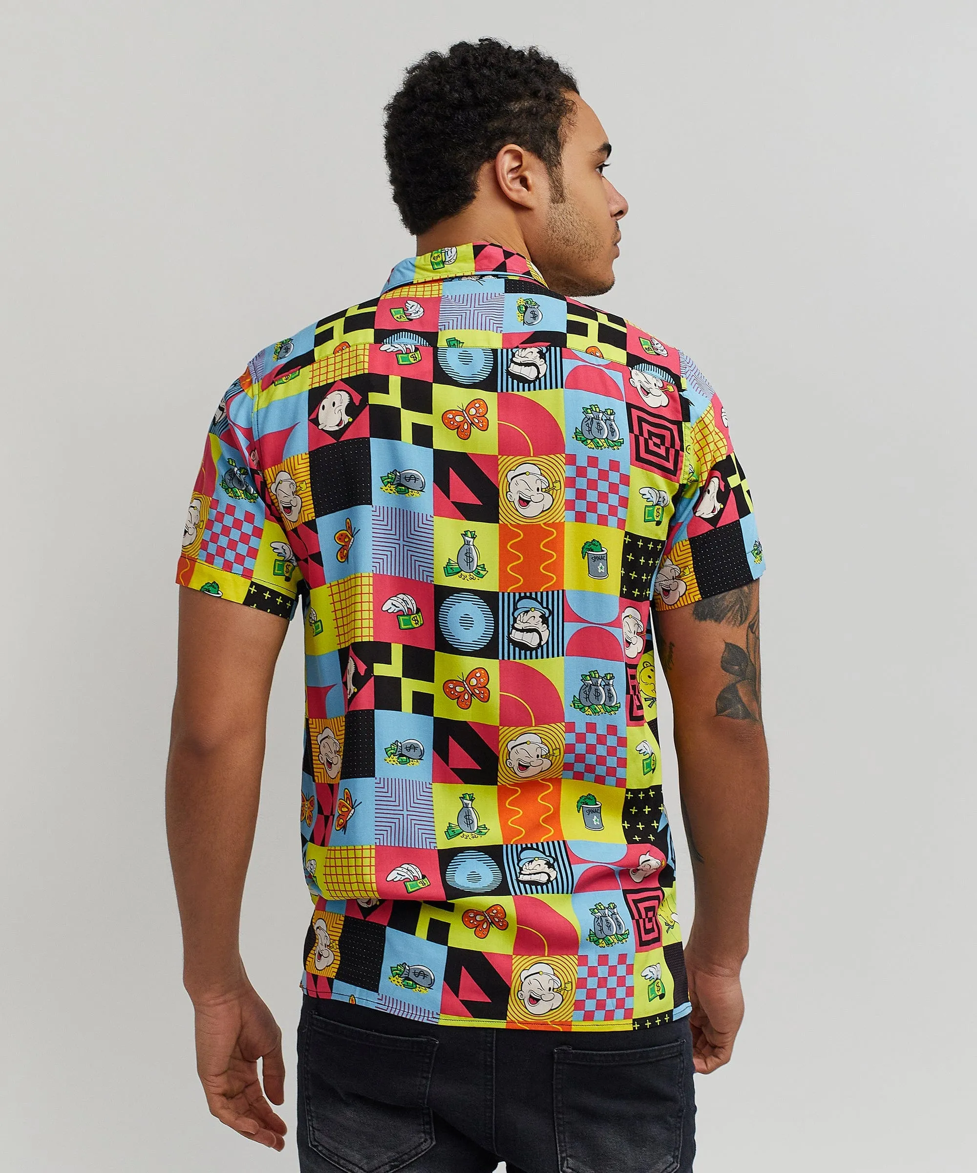 Popeye Trapped Short Sleeve Shirt