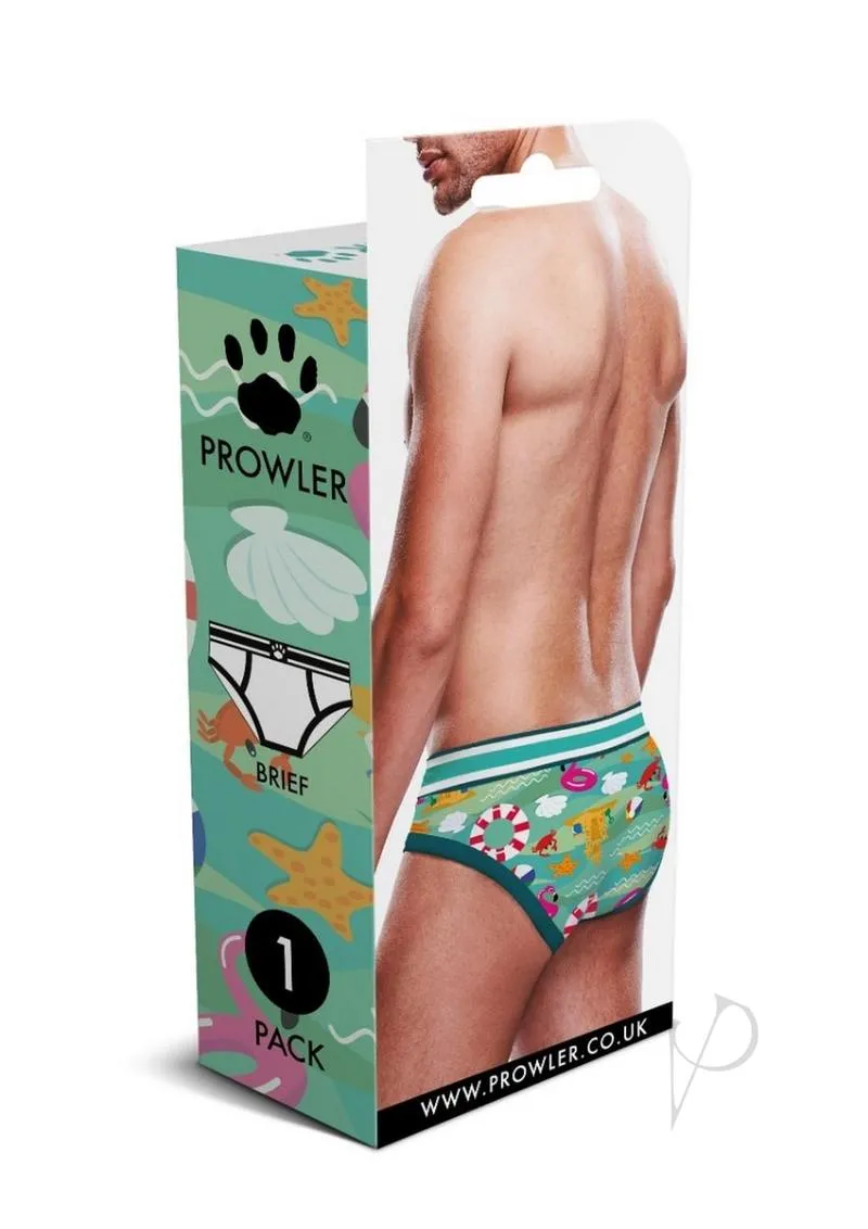 Prowler Beach Brief Xl Aqua Ss22(disc)