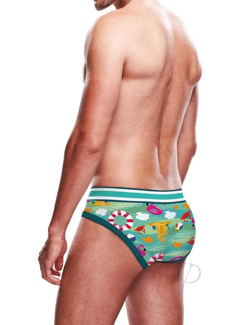 Prowler Beach Brief Xl Aqua Ss22(disc)