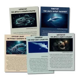 "Strange Animals of the Deep Sea" Kid's Activities- PLR Rights