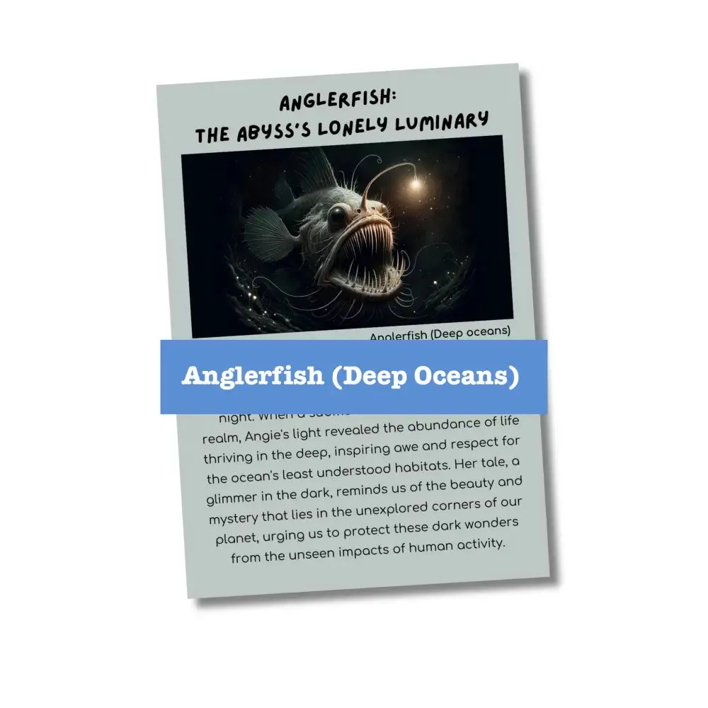 "Strange Animals of the Deep Sea" Kid's Activities- PLR Rights