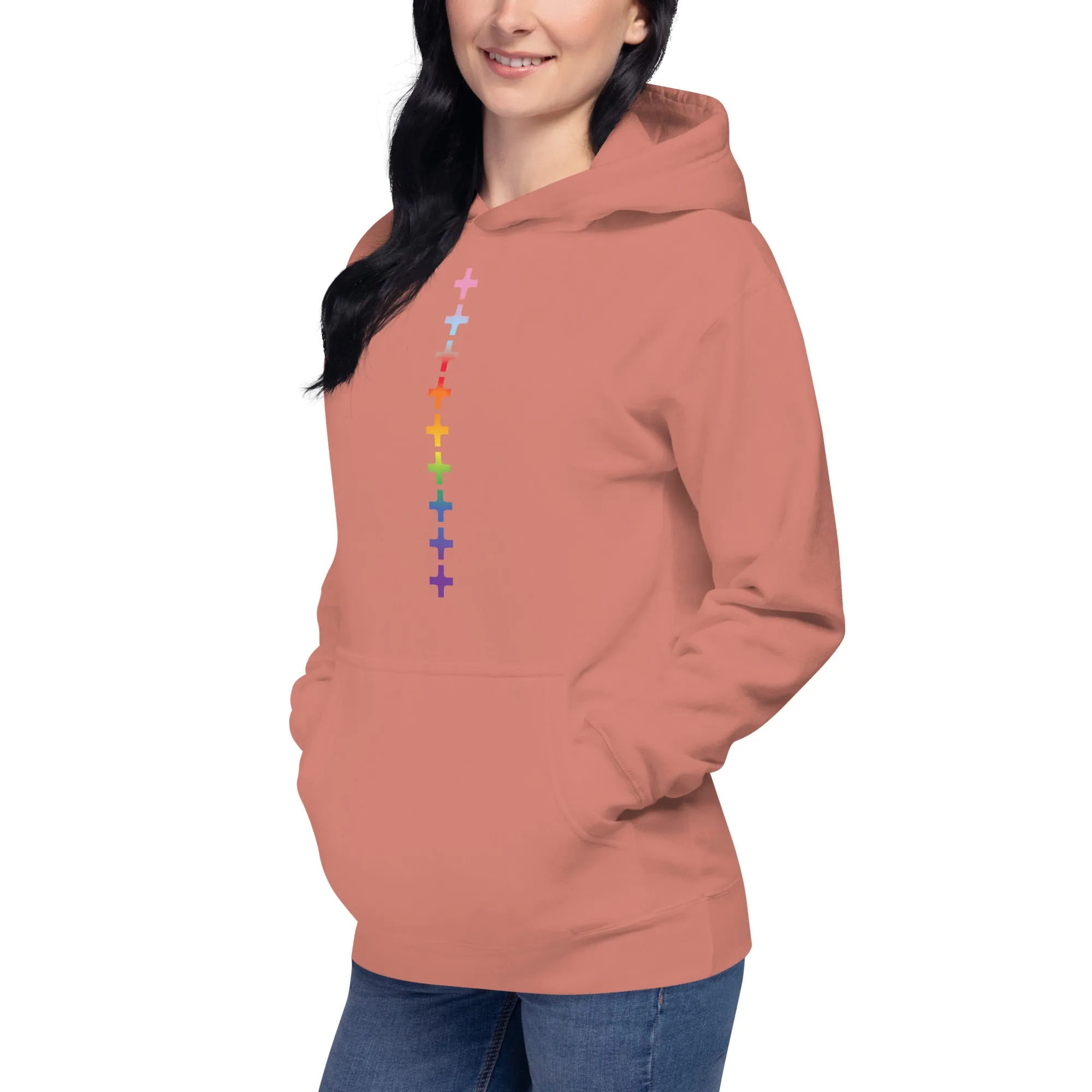   Rainbow Love Unisex Hoodie