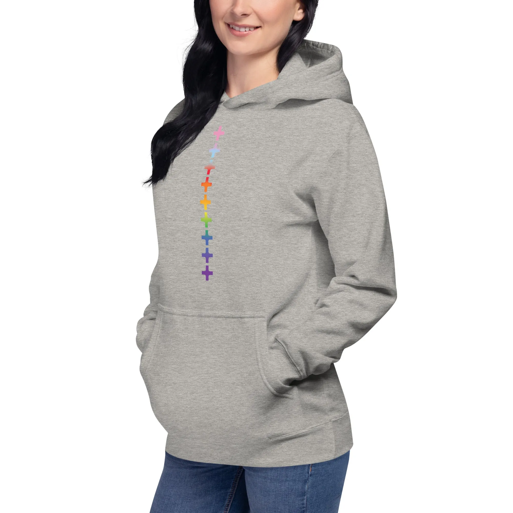   Rainbow Love Unisex Hoodie