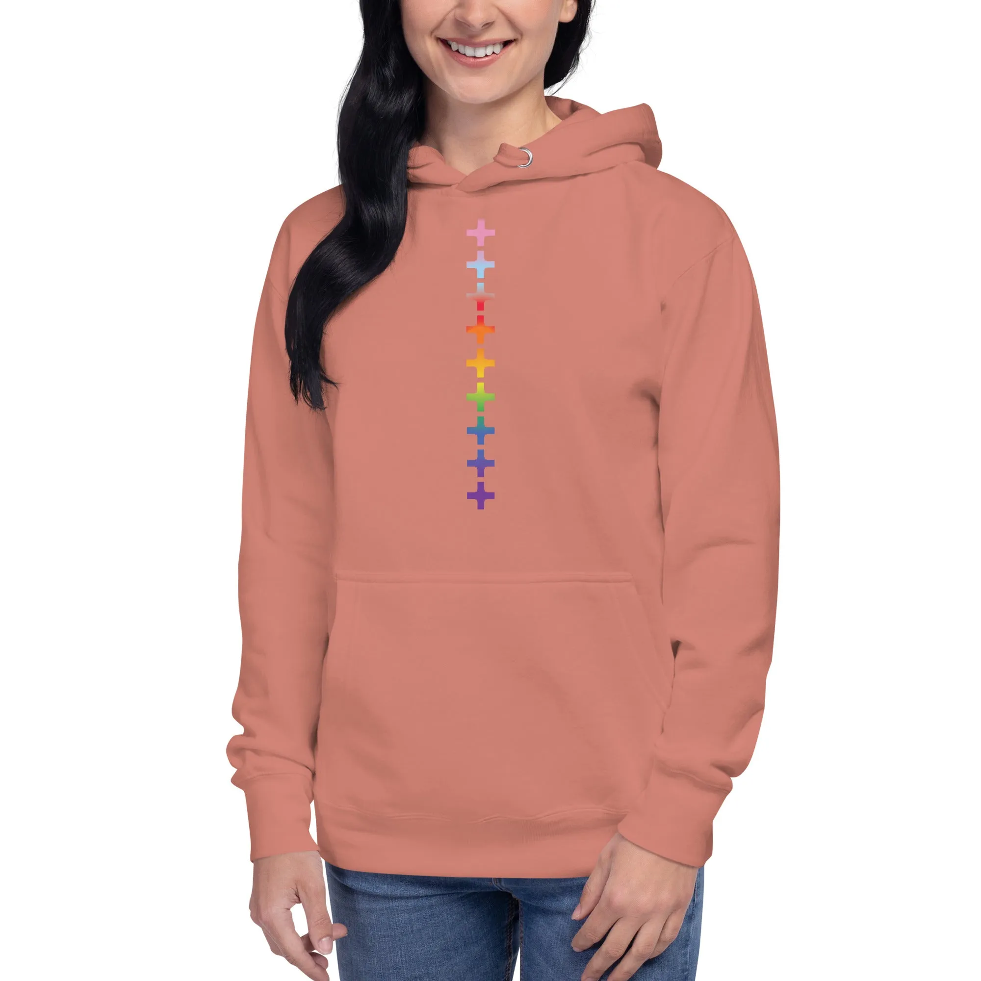   Rainbow Love Unisex Hoodie