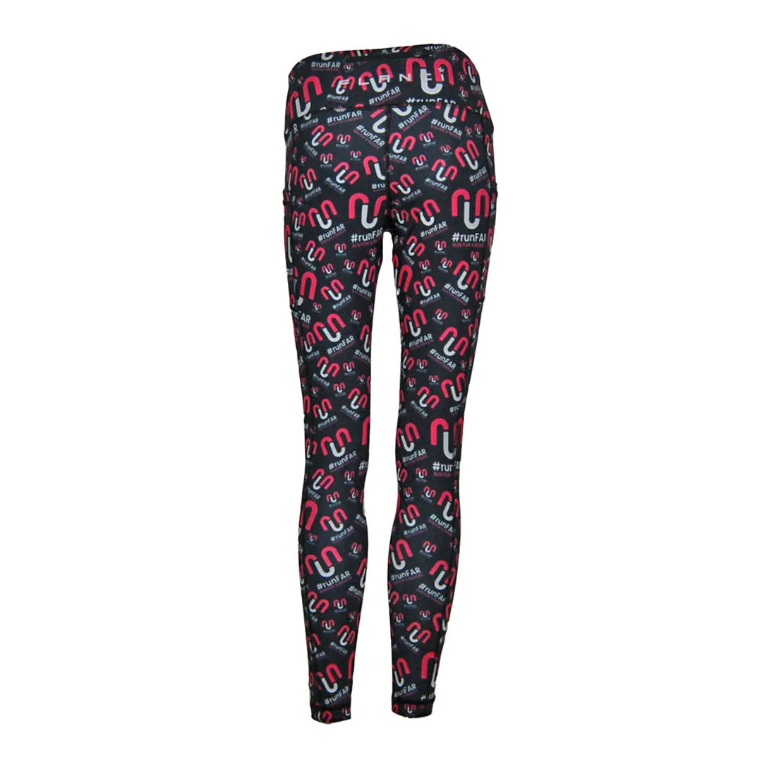 Sale Unisex Leggings | runFAR Pink