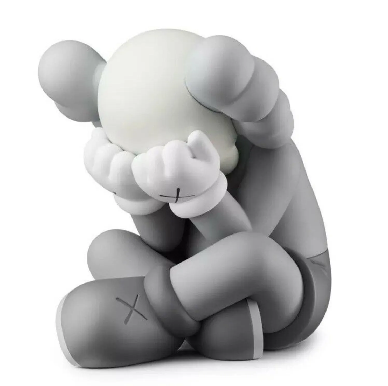 Separated- Grey Fine Art Toy by Kaws- Brian Donnelly