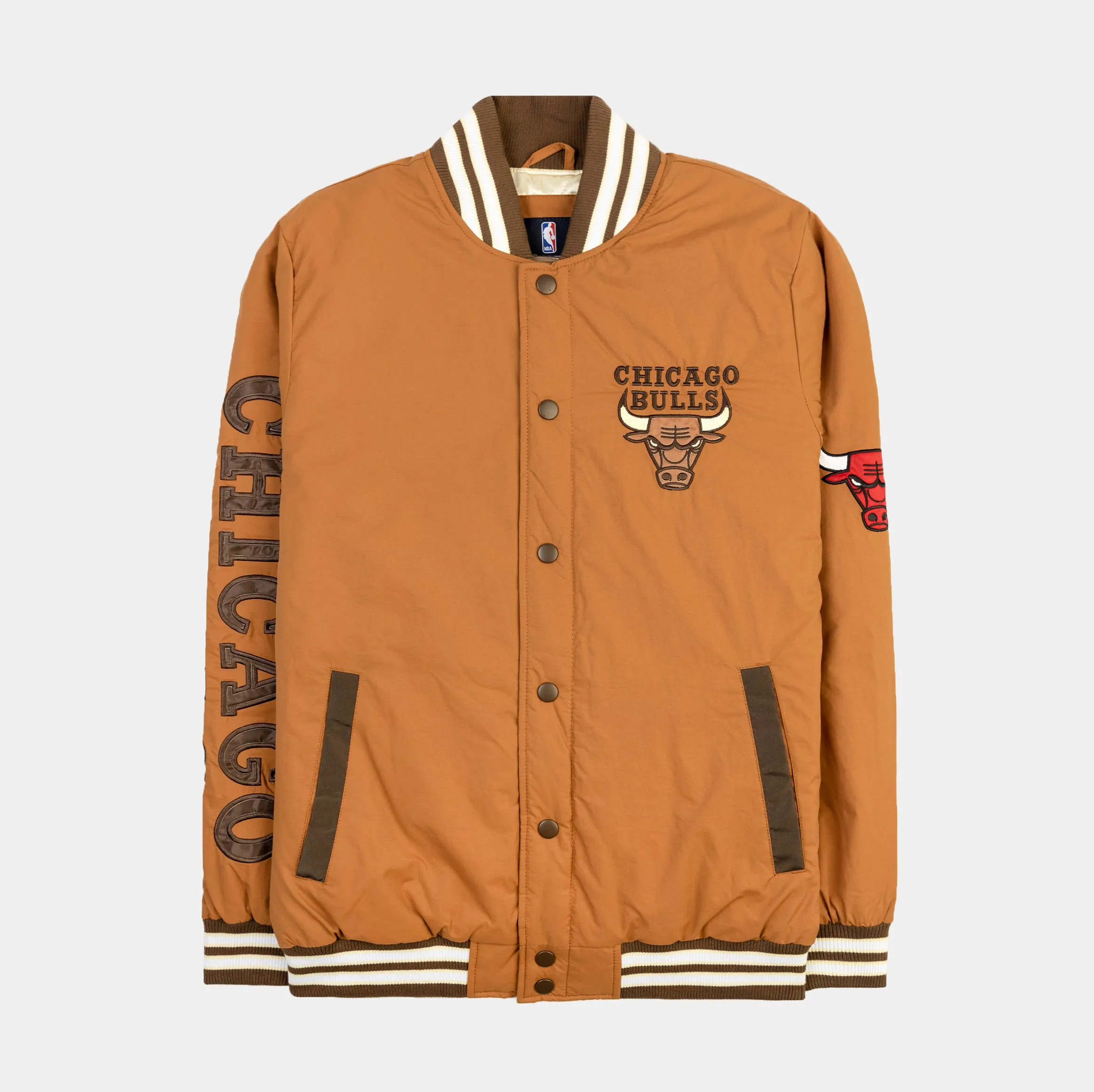 Shoe Palace Exclusive Chicago Bulls Mens Jacket (Brown)