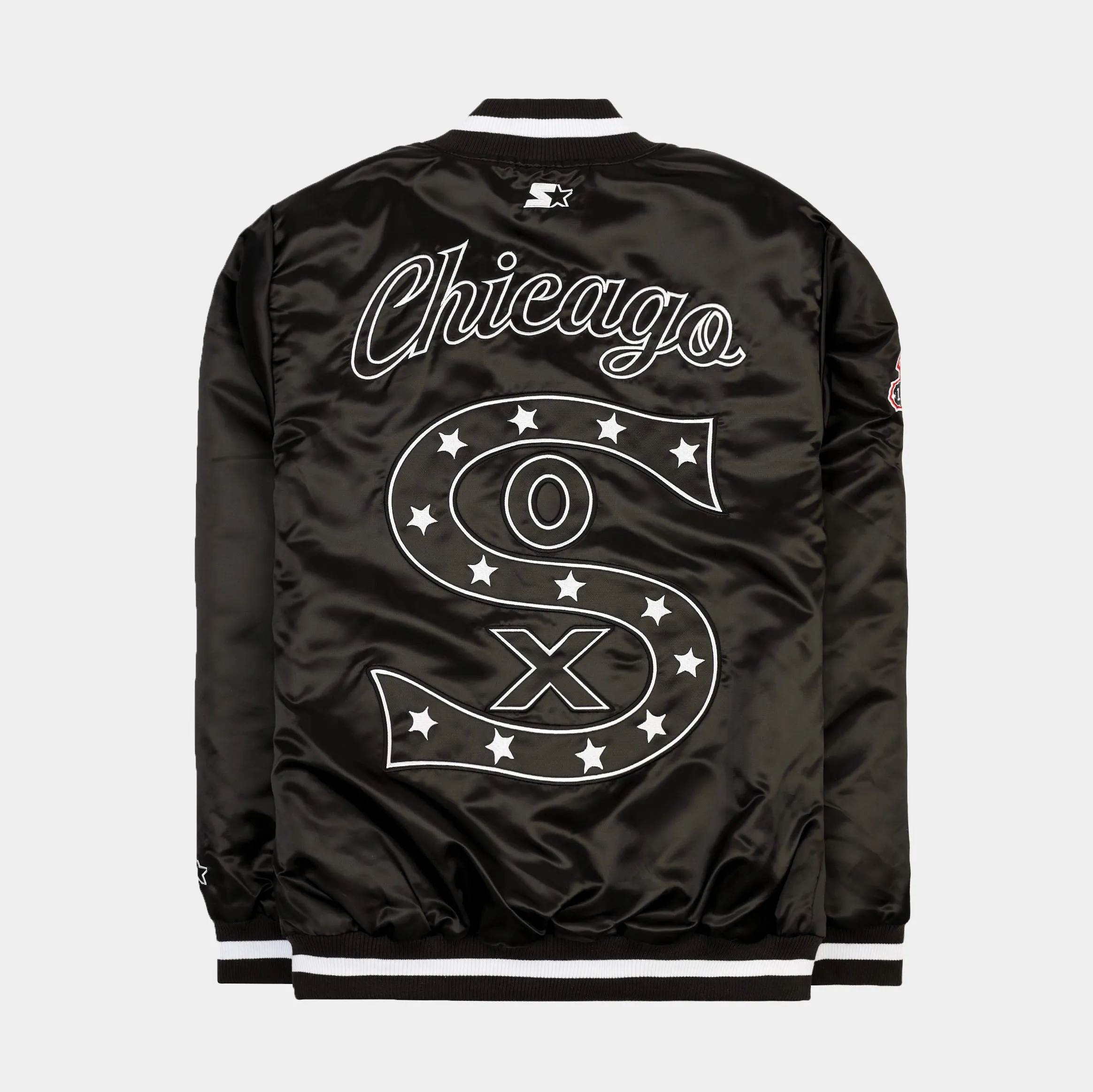 Shoe Palace Exclusive Chicago White Sox Mens Jacket (Black)