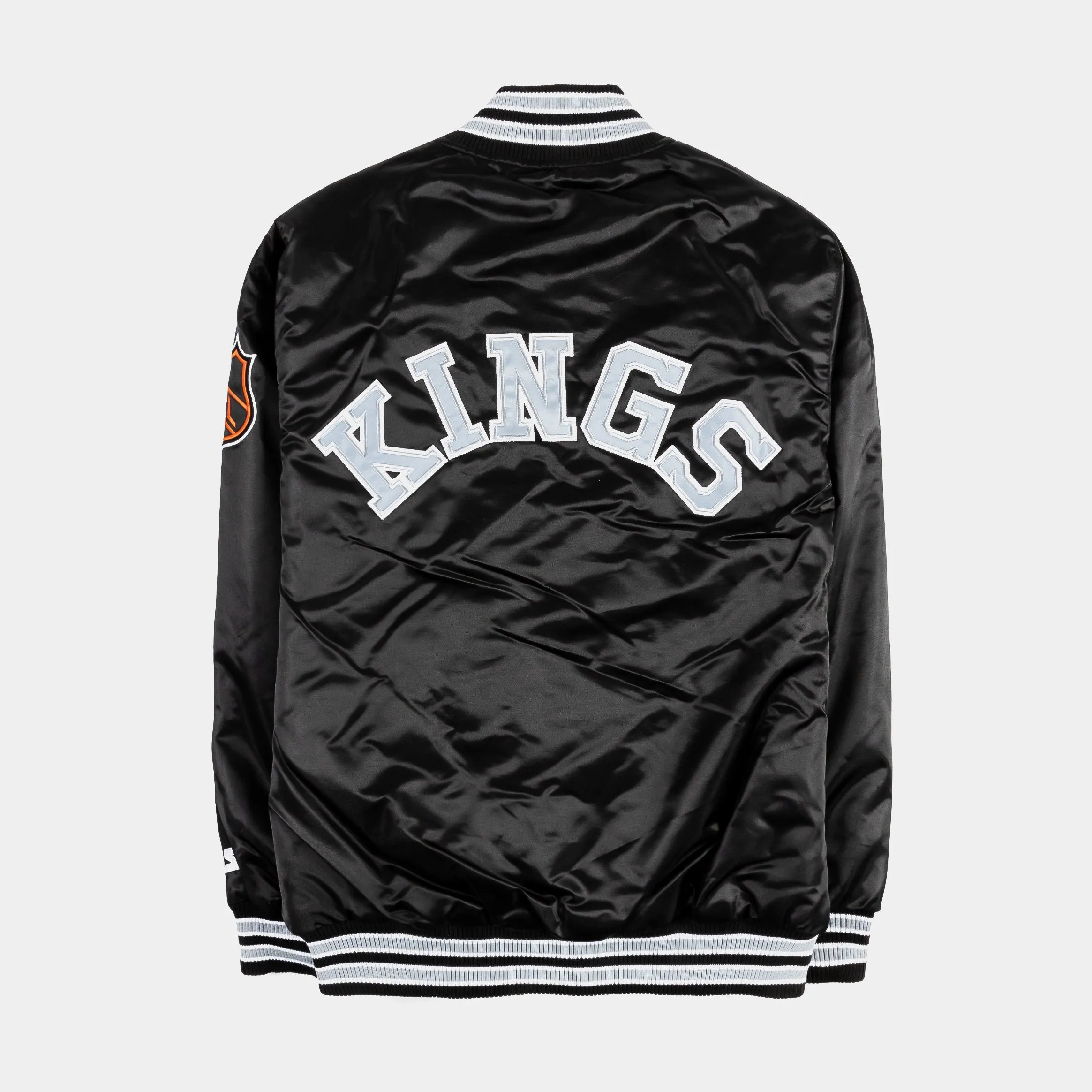 Shoe Palace Exclusive Los Angeles Kings Varsity Mens Jacket (Black)