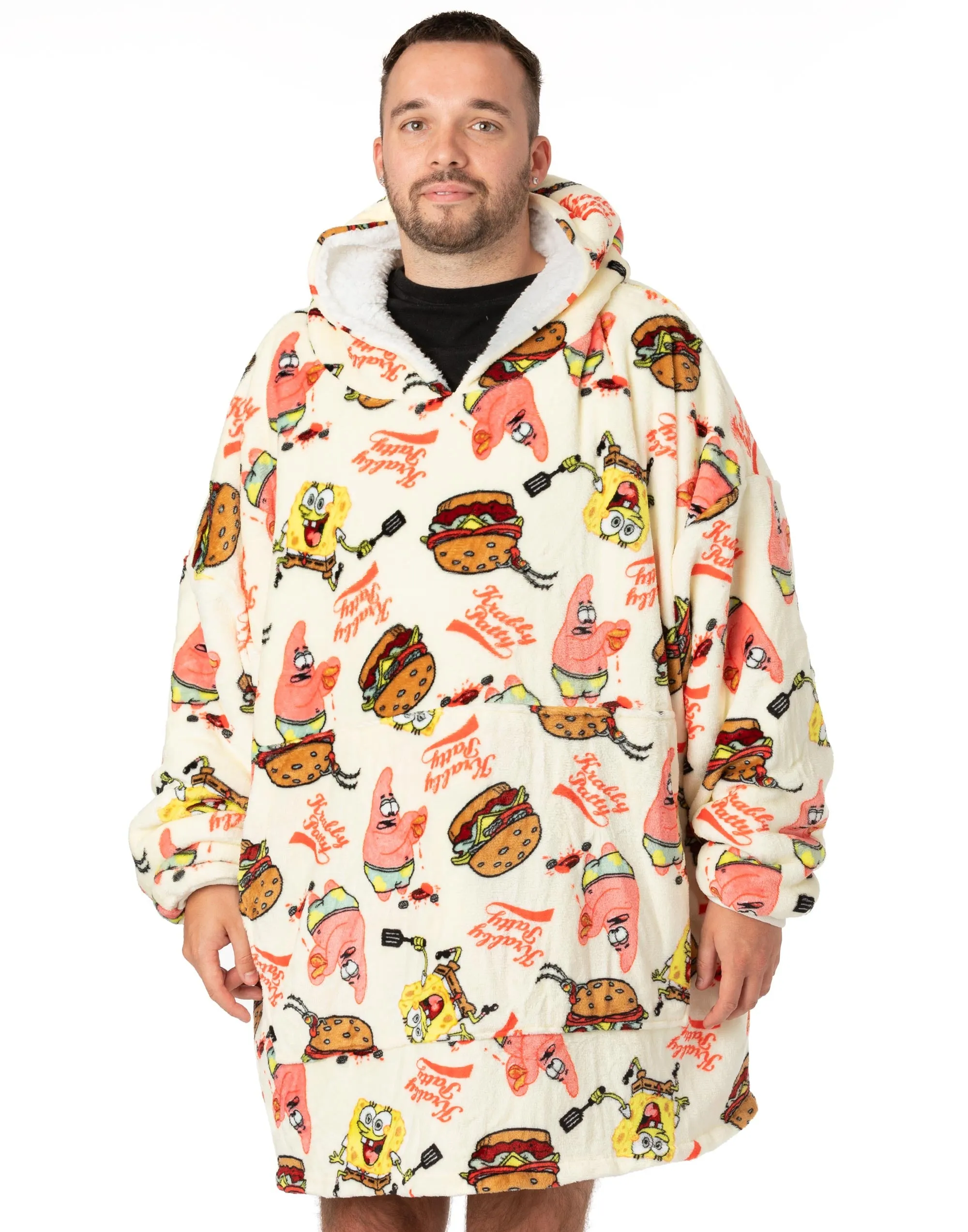 SpongeBob SquarePants Adult ‘VUddie’ Oversized Blanket Hoodie