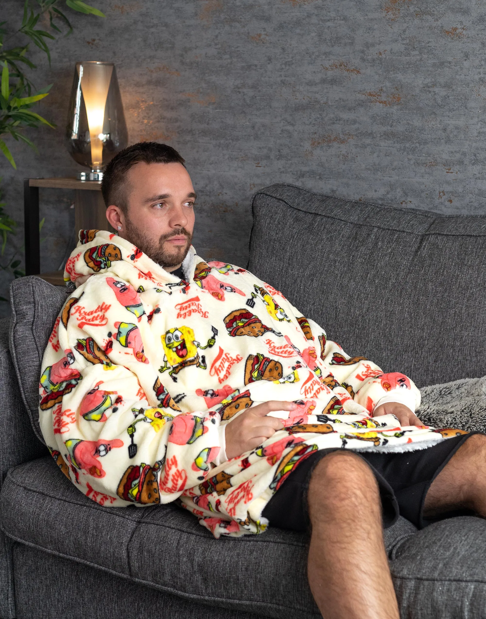 SpongeBob SquarePants Adult ‘VUddie’ Oversized Blanket Hoodie