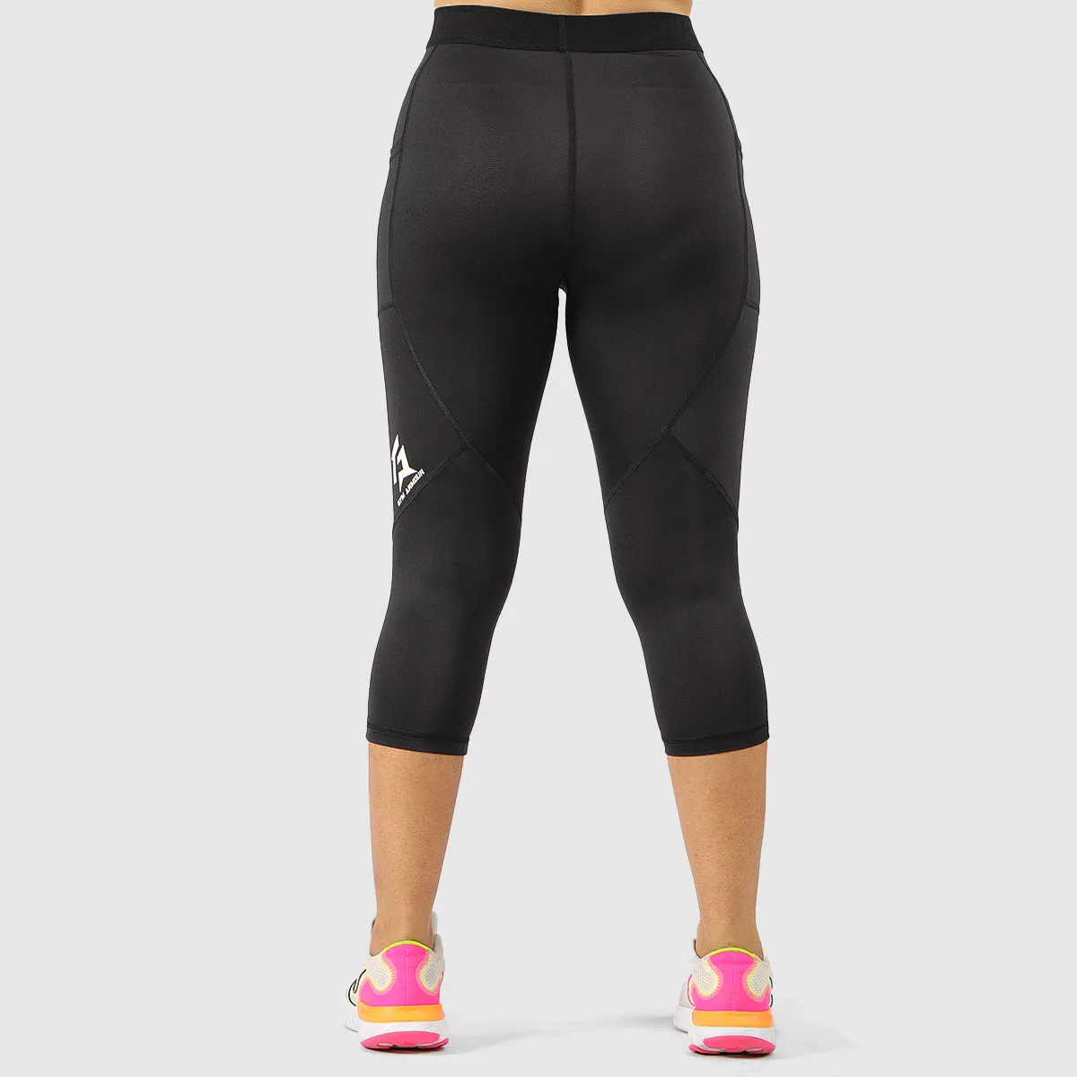 Stretch 7/8 Leggings (Black)