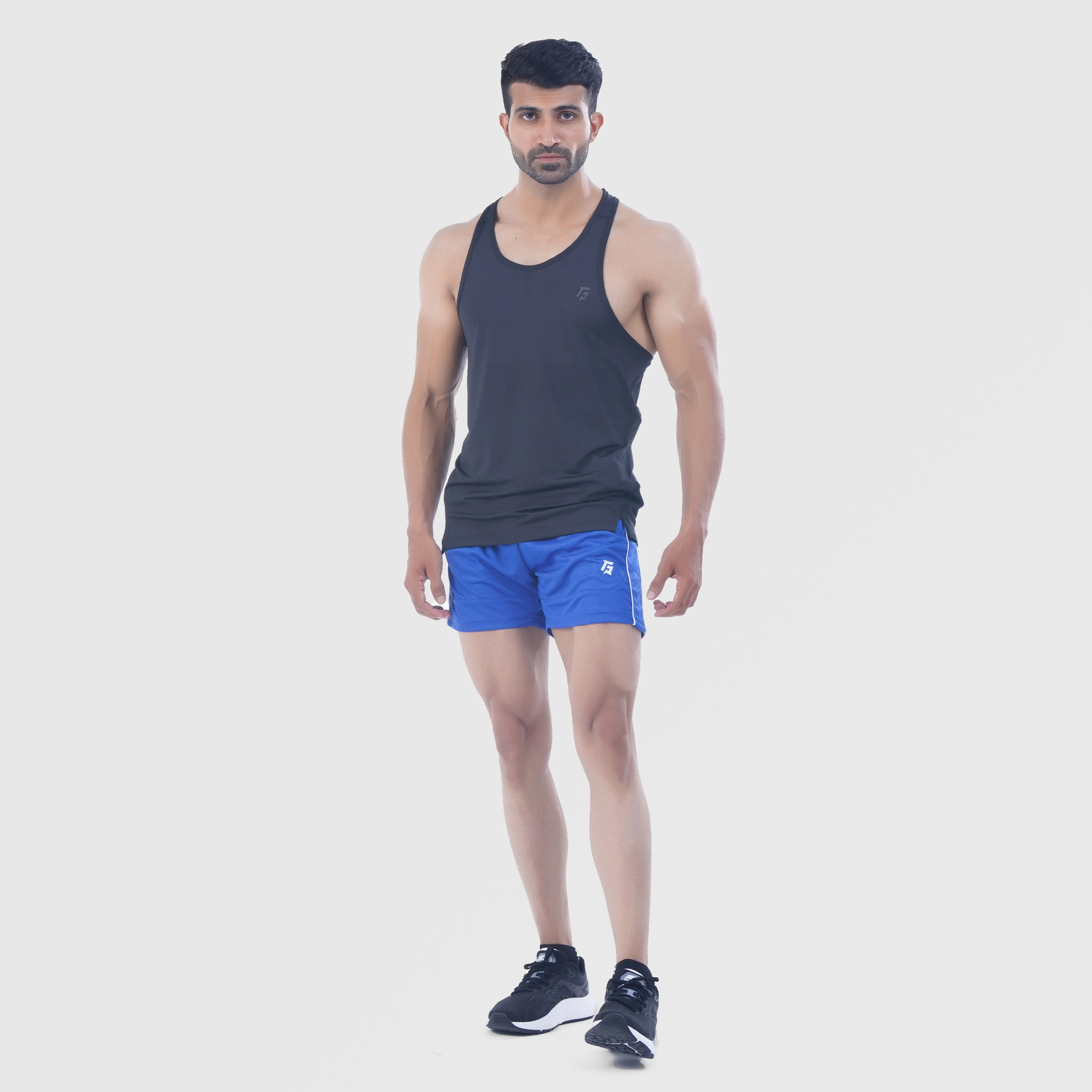 Stretch Ease Shorts (Royal Blue)