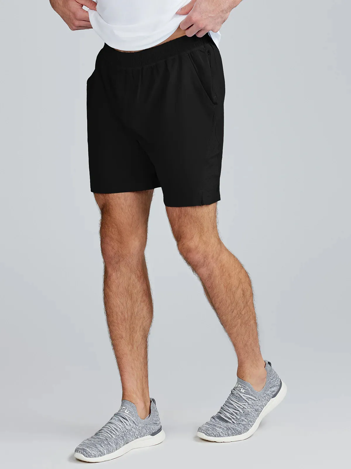 tasc Performance Men's Recess 7in Unlined Short in Black