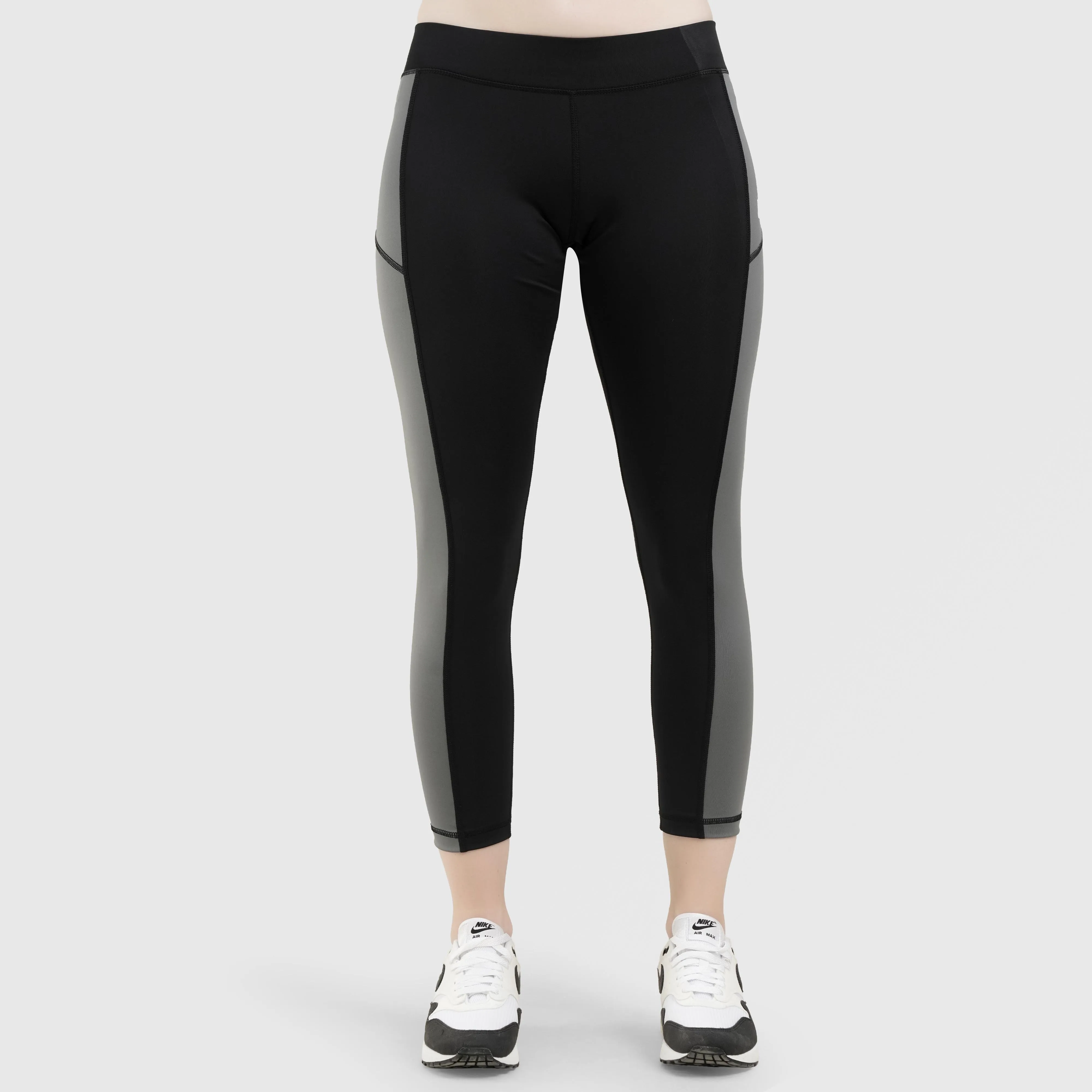 Time Leggings (Black-Grey)