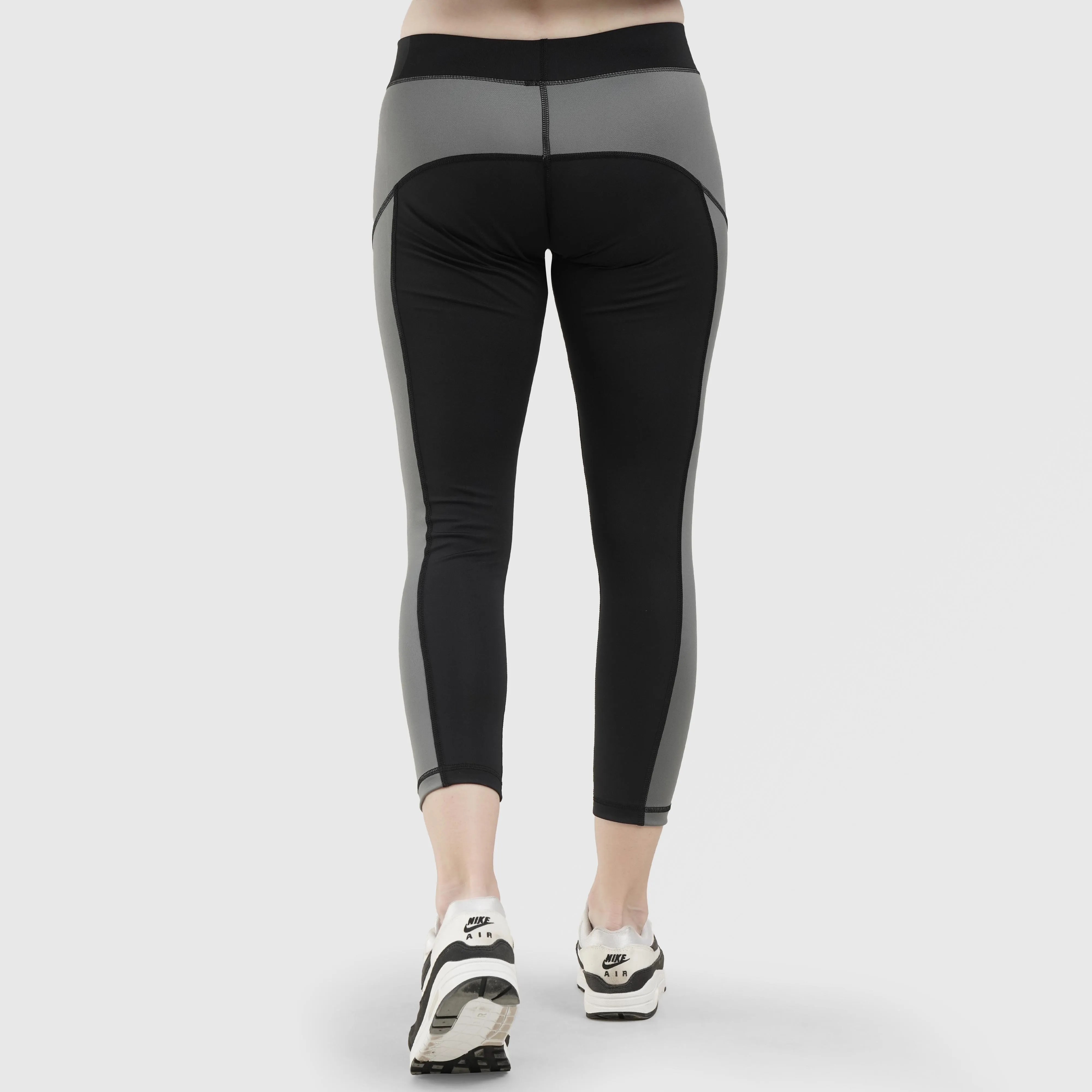 Time Leggings (Black-Grey)