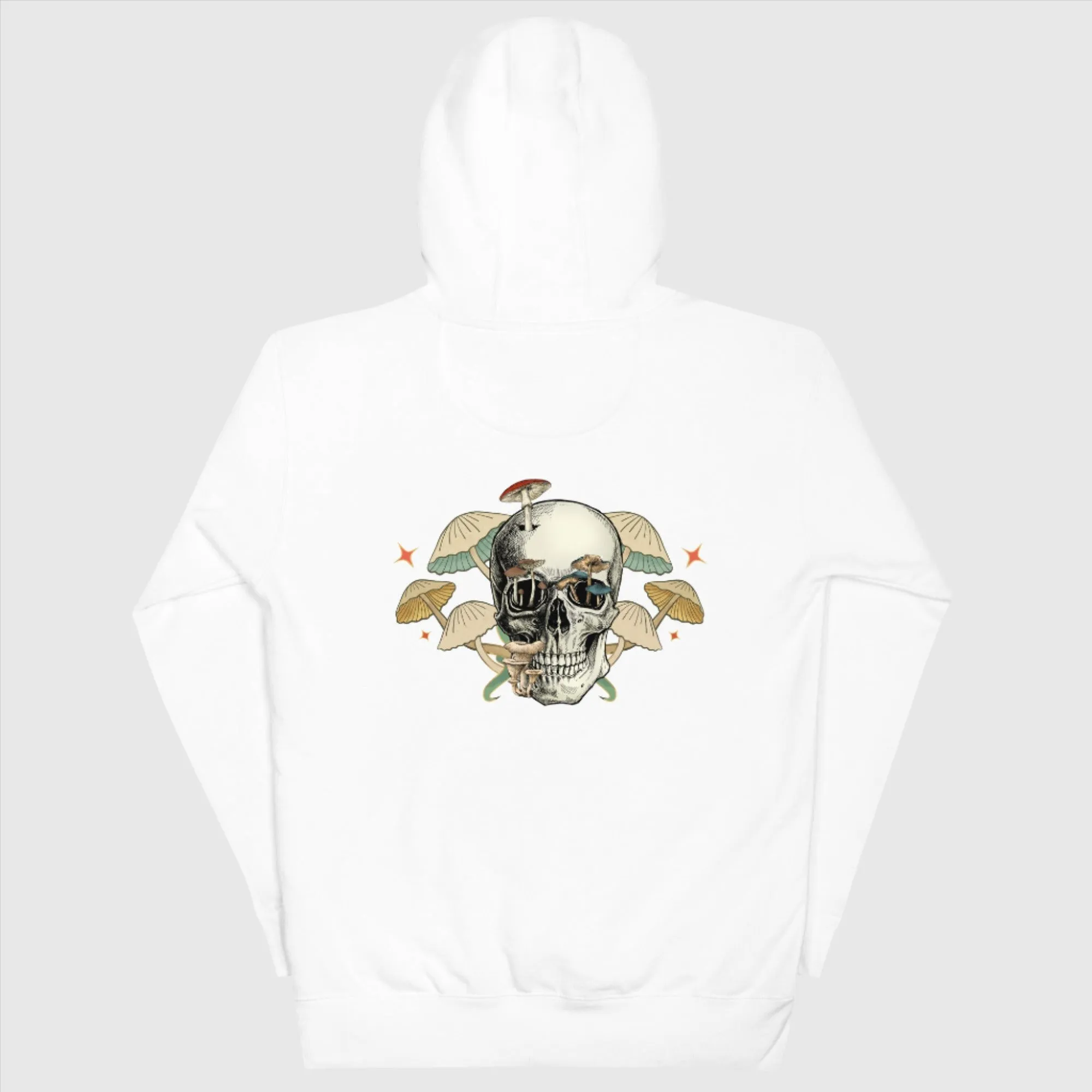 Unisex Mushroom Skull Hoodie