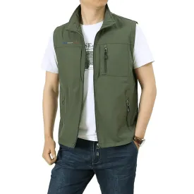 US SALE of Lightweight Breathable Men's Vest with Pockets for Hiking - SF1530