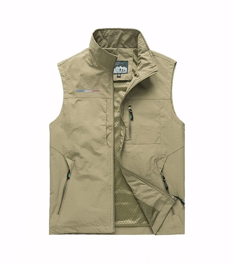 US SALE of Lightweight Breathable Men's Vest with Pockets for Hiking - SF1530