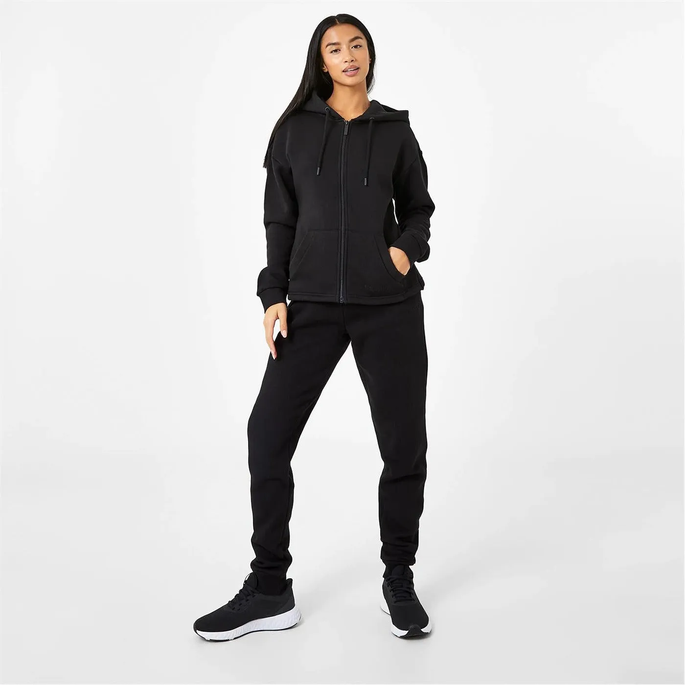 USAPRO Black Zip Up Hoodie