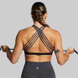 Vitality Sports Bra (Brand Strength-Black)