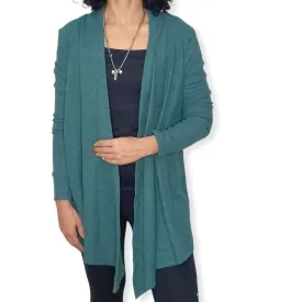 Women Cotton Cardigan - Green