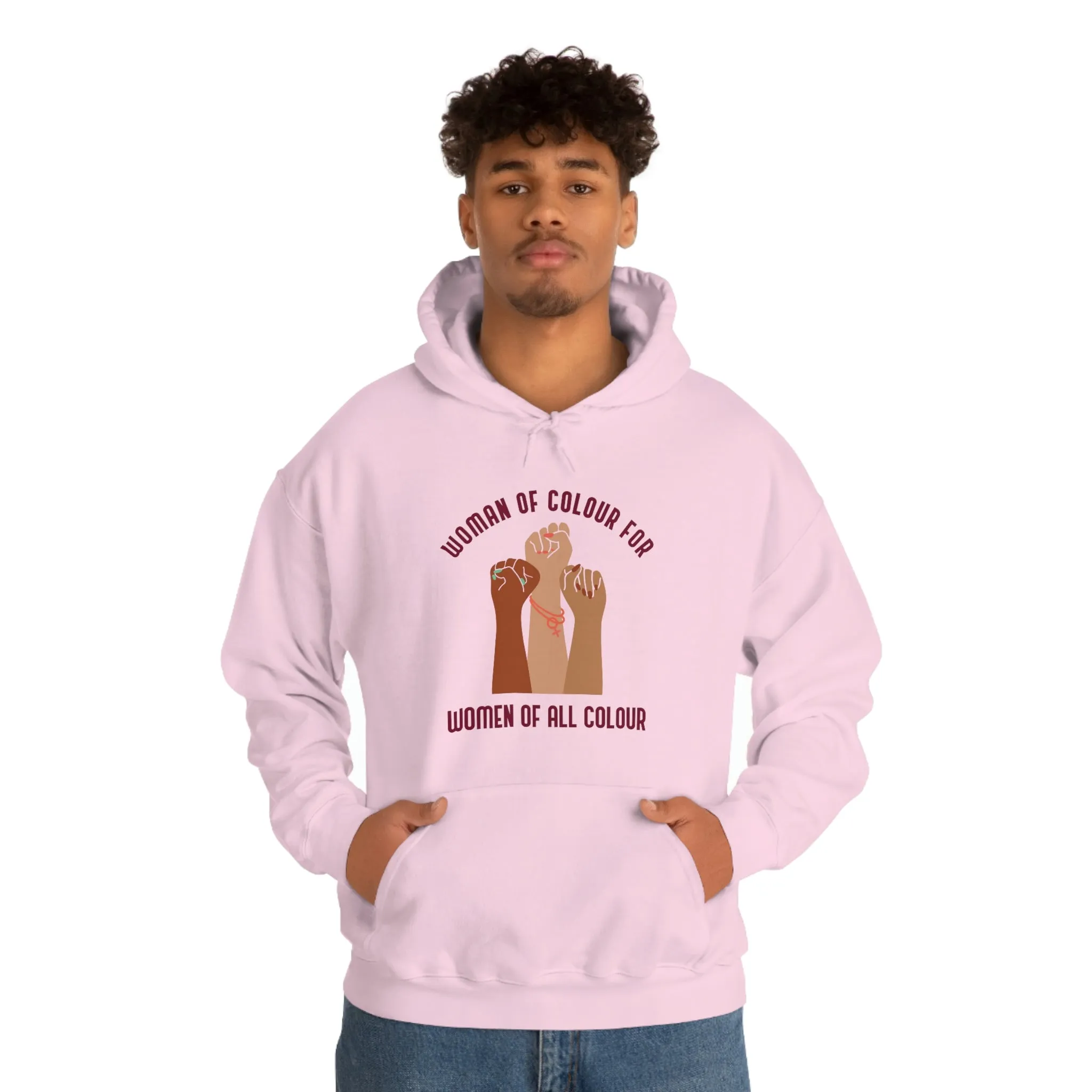 Women Empowerment / Feminist Hoodie Unisex-size - Woman Of Colour