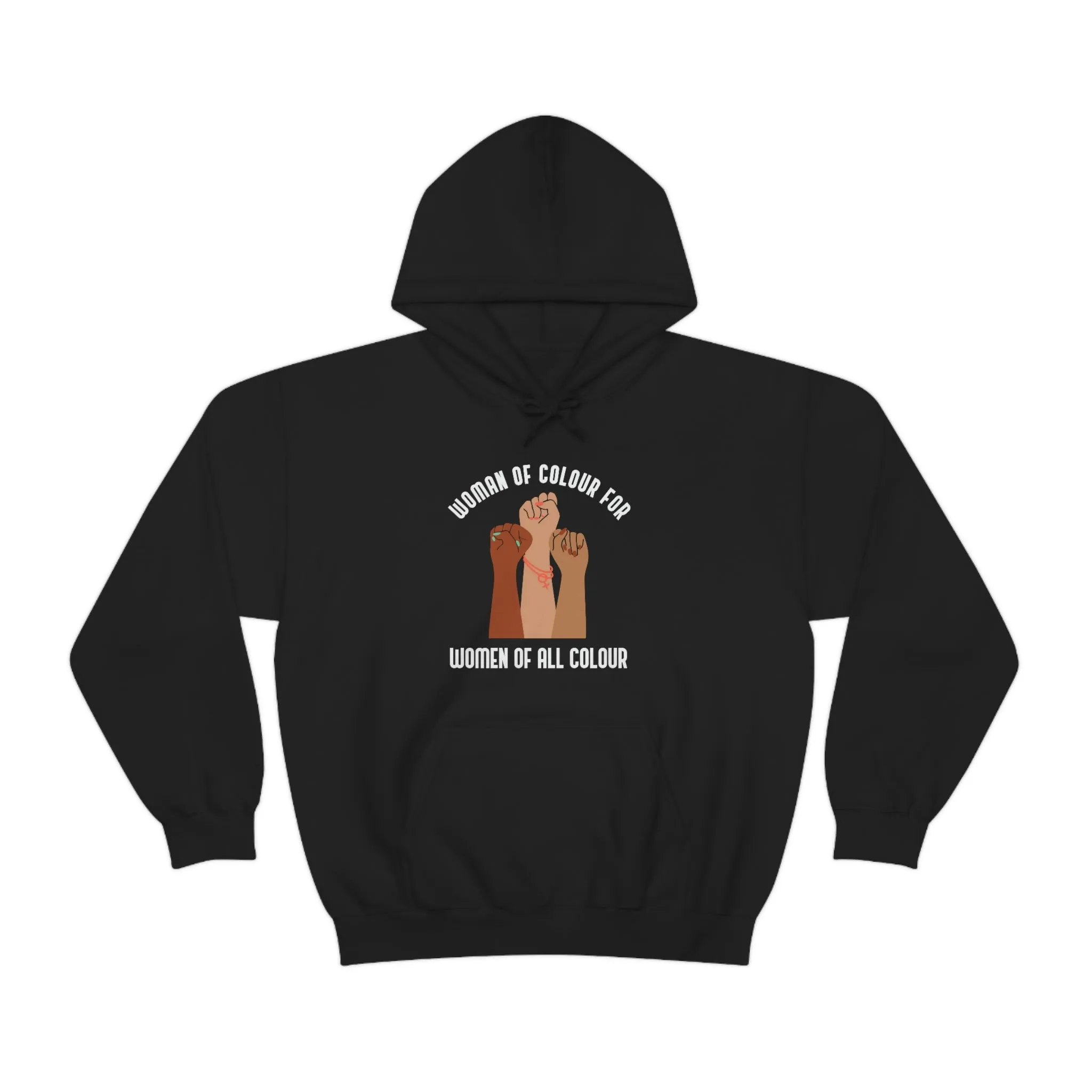 Women Empowerment / Feminist Hoodie Unisex-size - Woman Of Colour