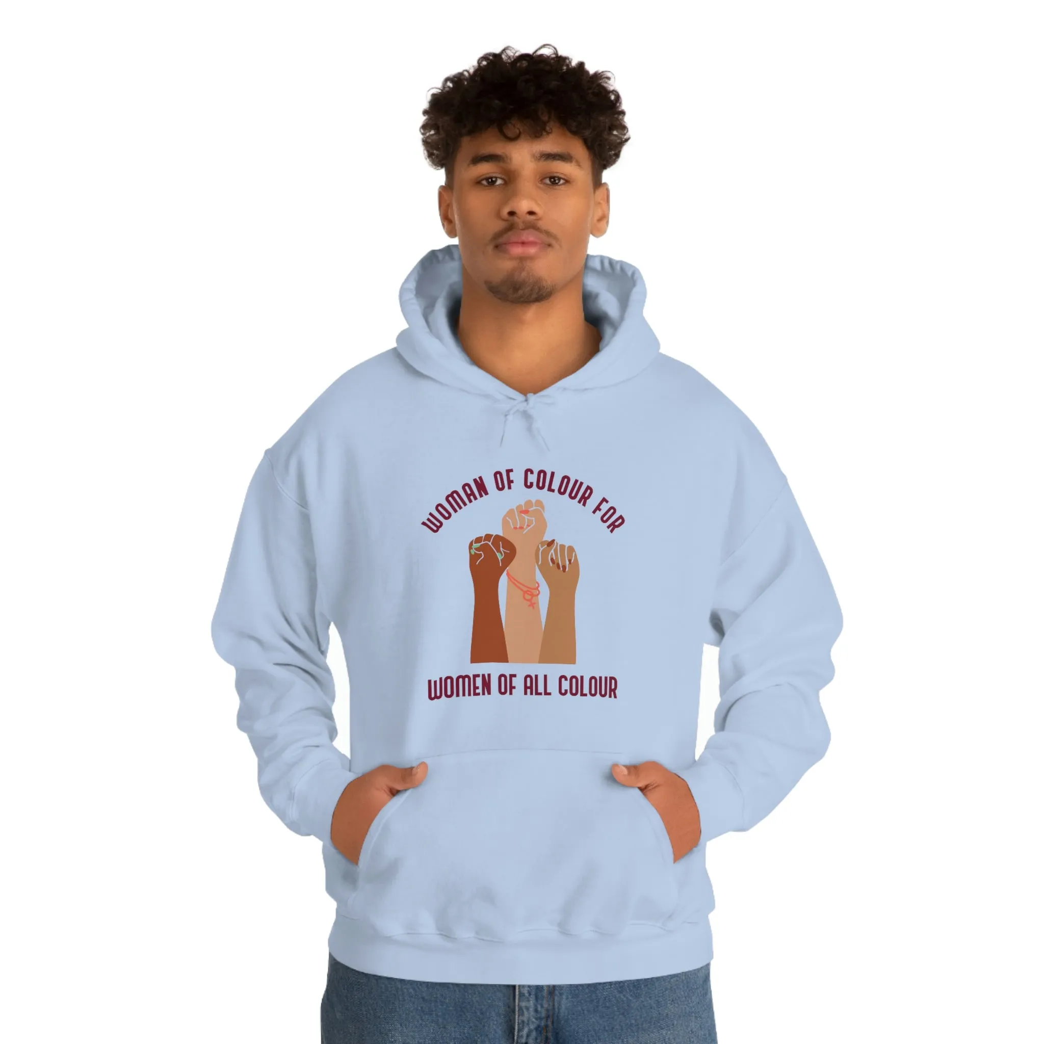 Women Empowerment / Feminist Hoodie Unisex-size - Woman Of Colour