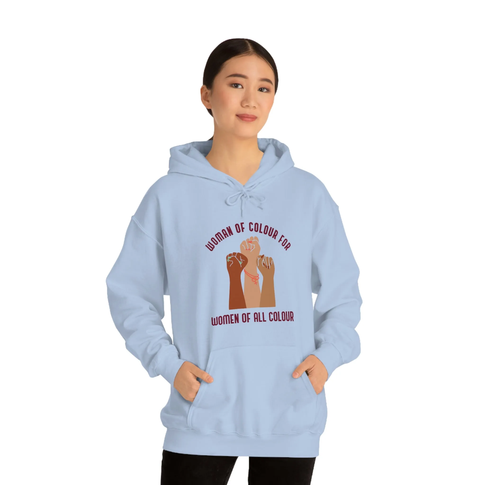 Women Empowerment / Feminist Hoodie Unisex-size - Woman Of Colour