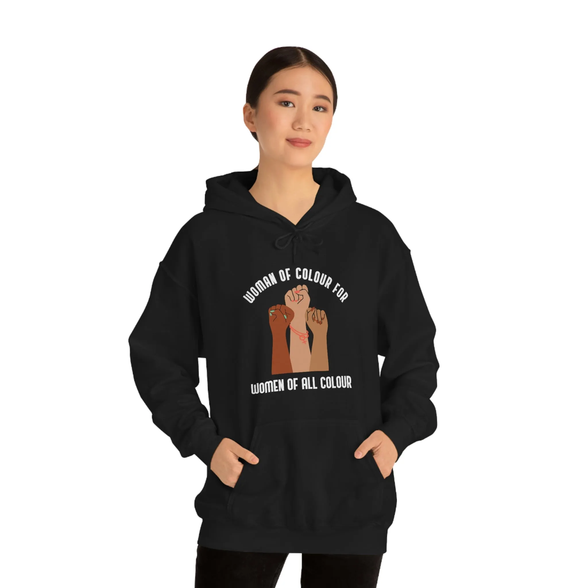 Women Empowerment / Feminist Hoodie Unisex-size - Woman Of Colour