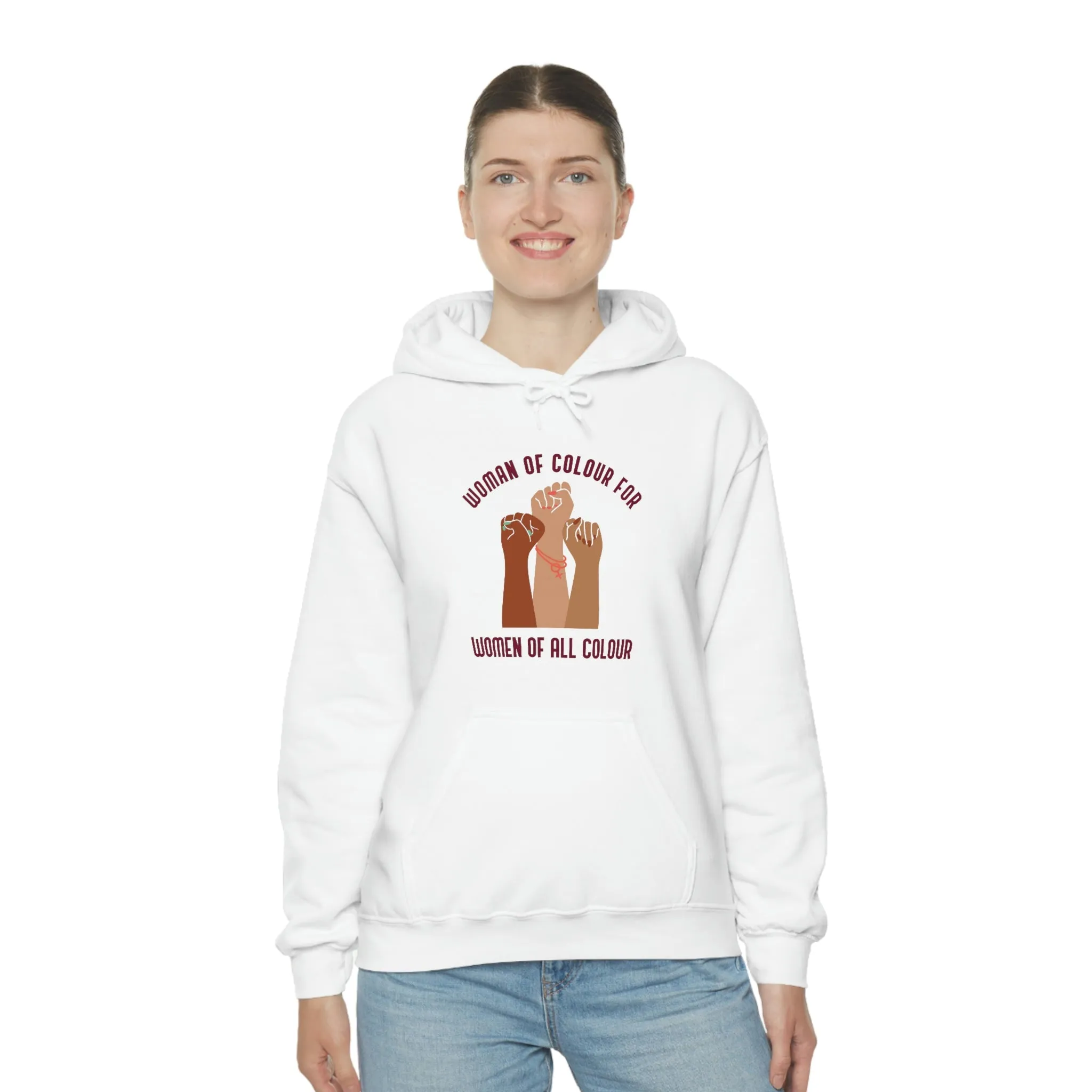 Women Empowerment / Feminist Hoodie Unisex-size - Woman Of Colour