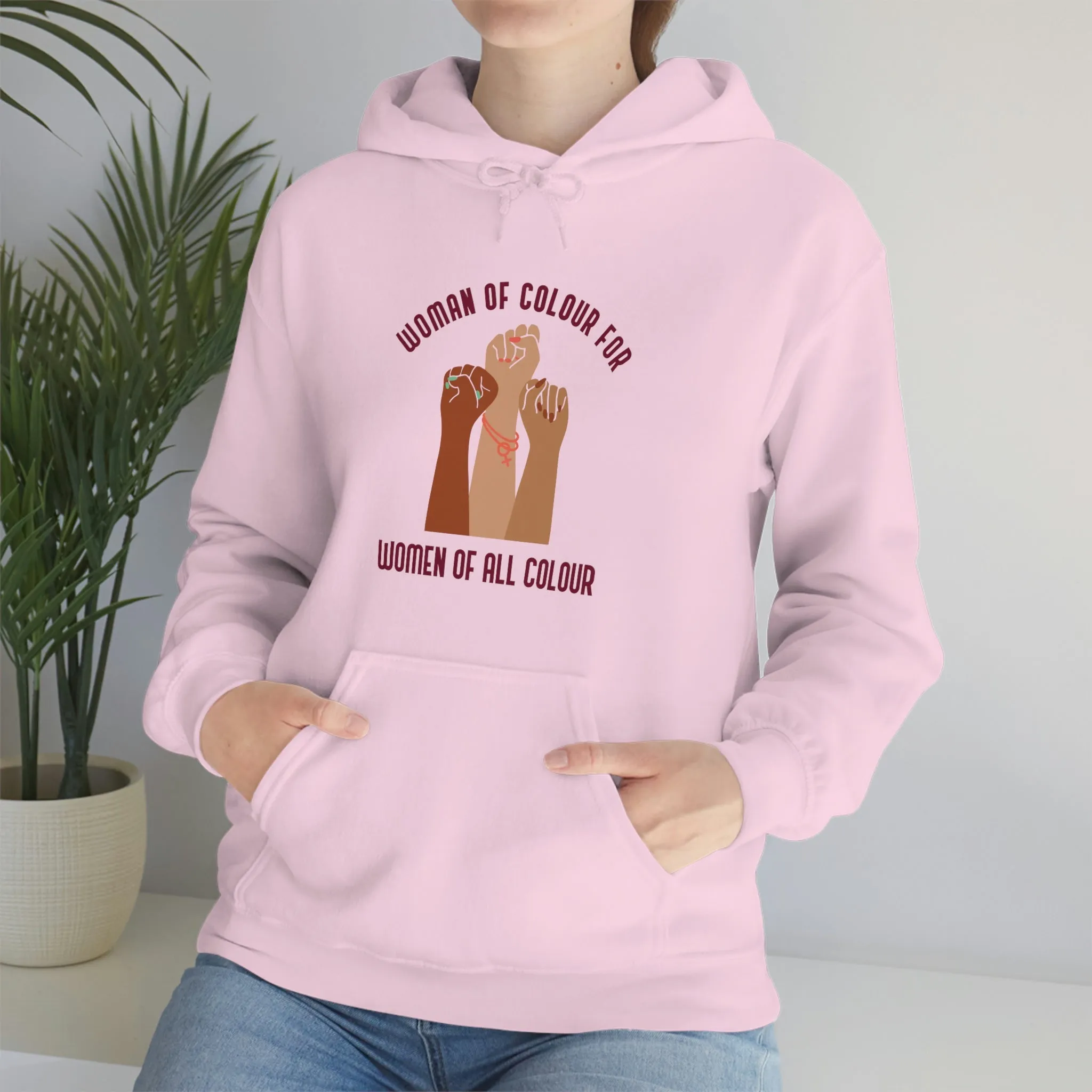 Women Empowerment / Feminist Hoodie Unisex-size - Woman Of Colour