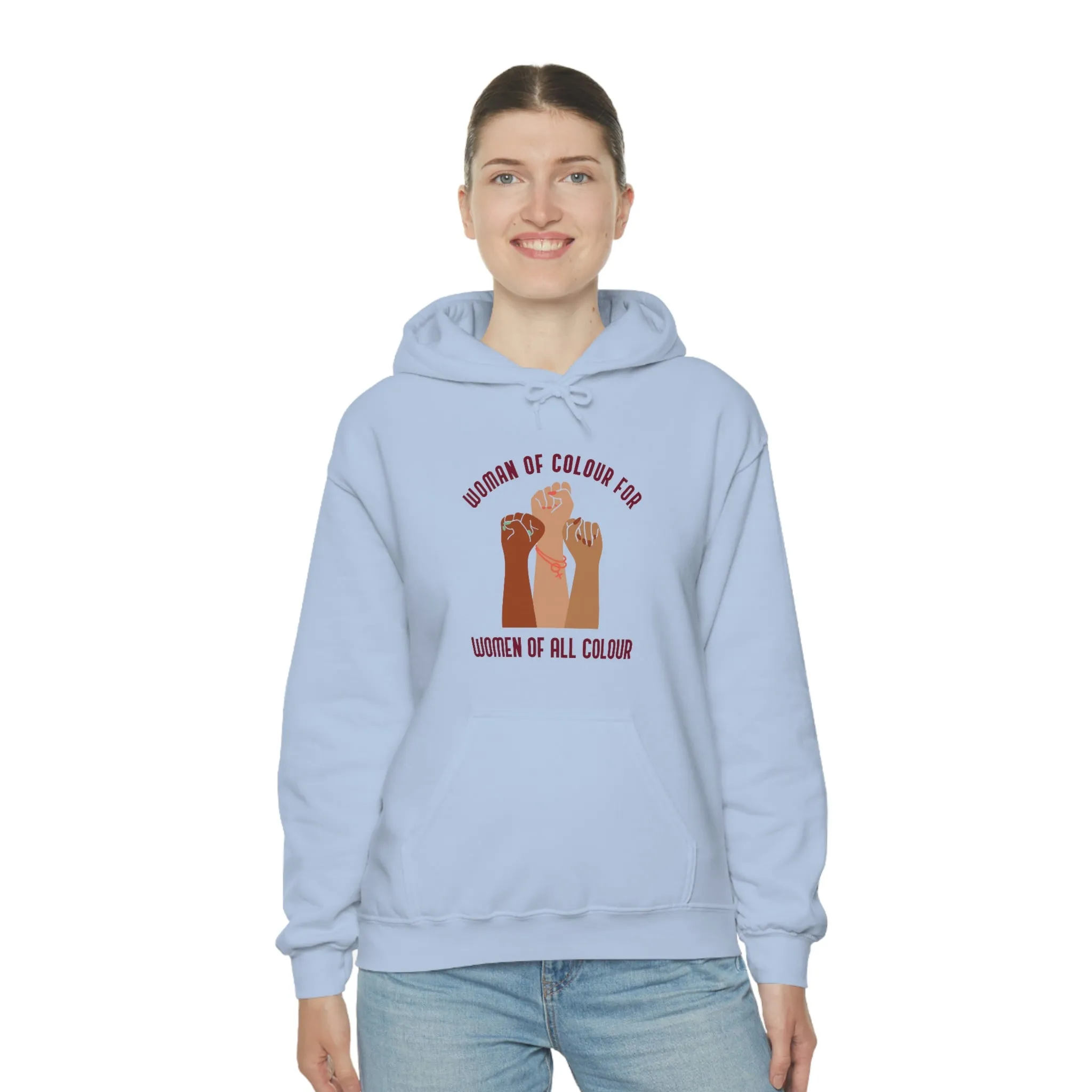 Women Empowerment / Feminist Hoodie Unisex-size - Woman Of Colour