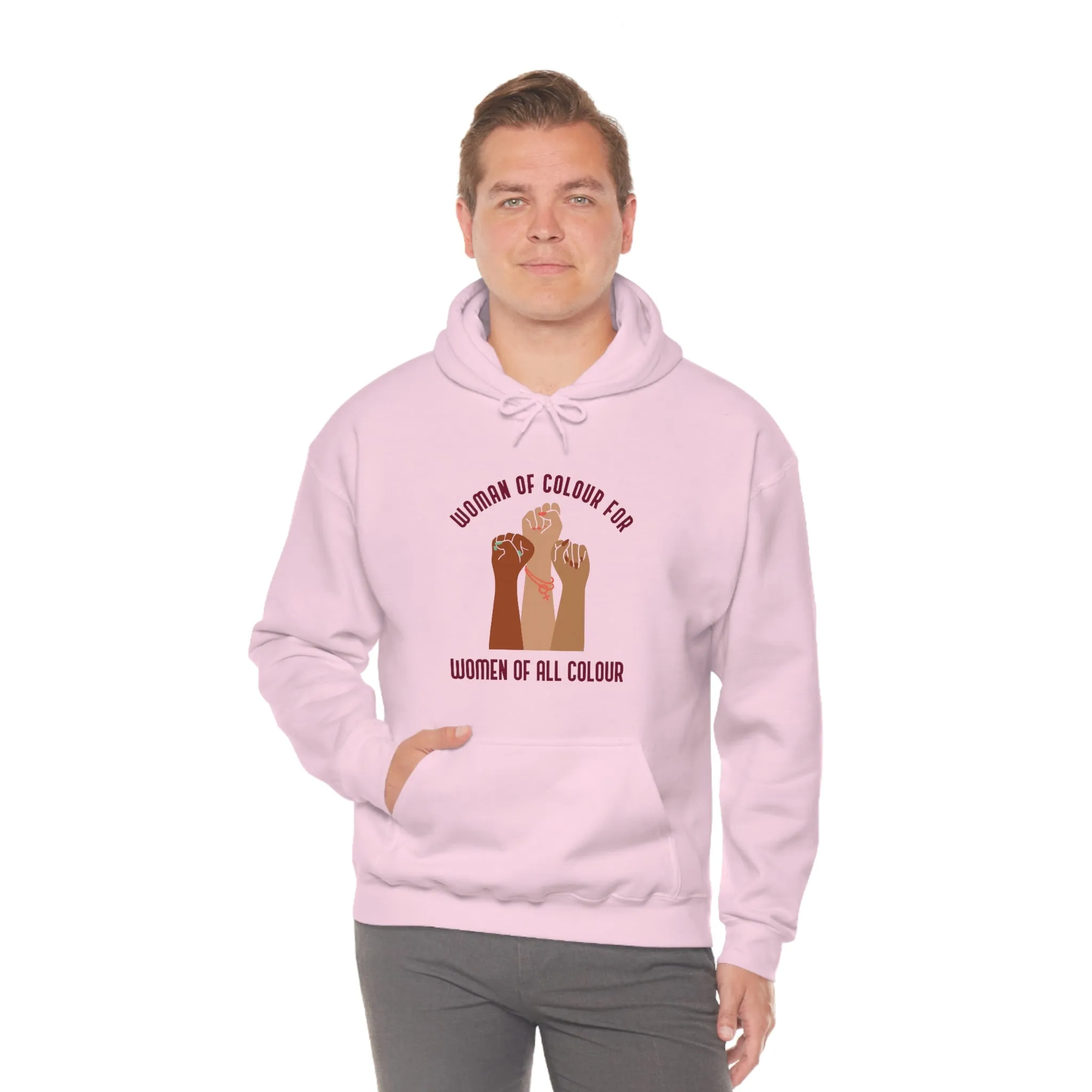 Women Empowerment / Feminist Hoodie Unisex-size - Woman Of Colour