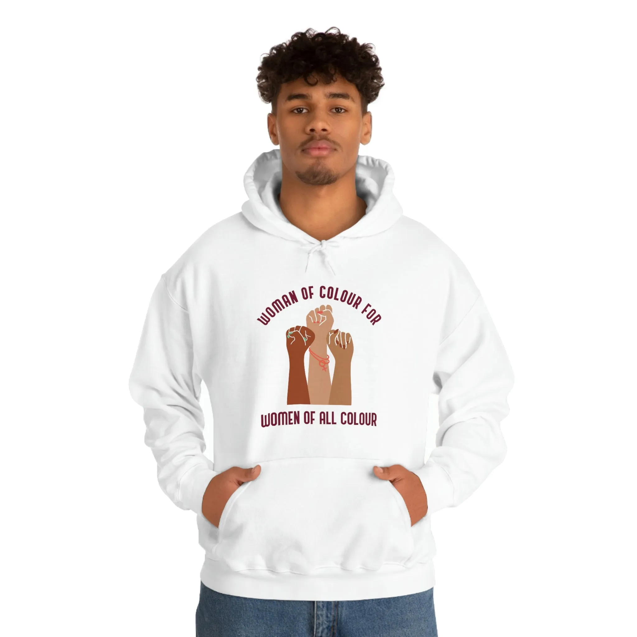 Women Empowerment / Feminist Hoodie Unisex-size - Woman Of Colour