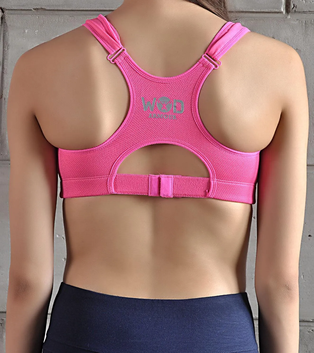 Women's High Performance sports bra (Pink)