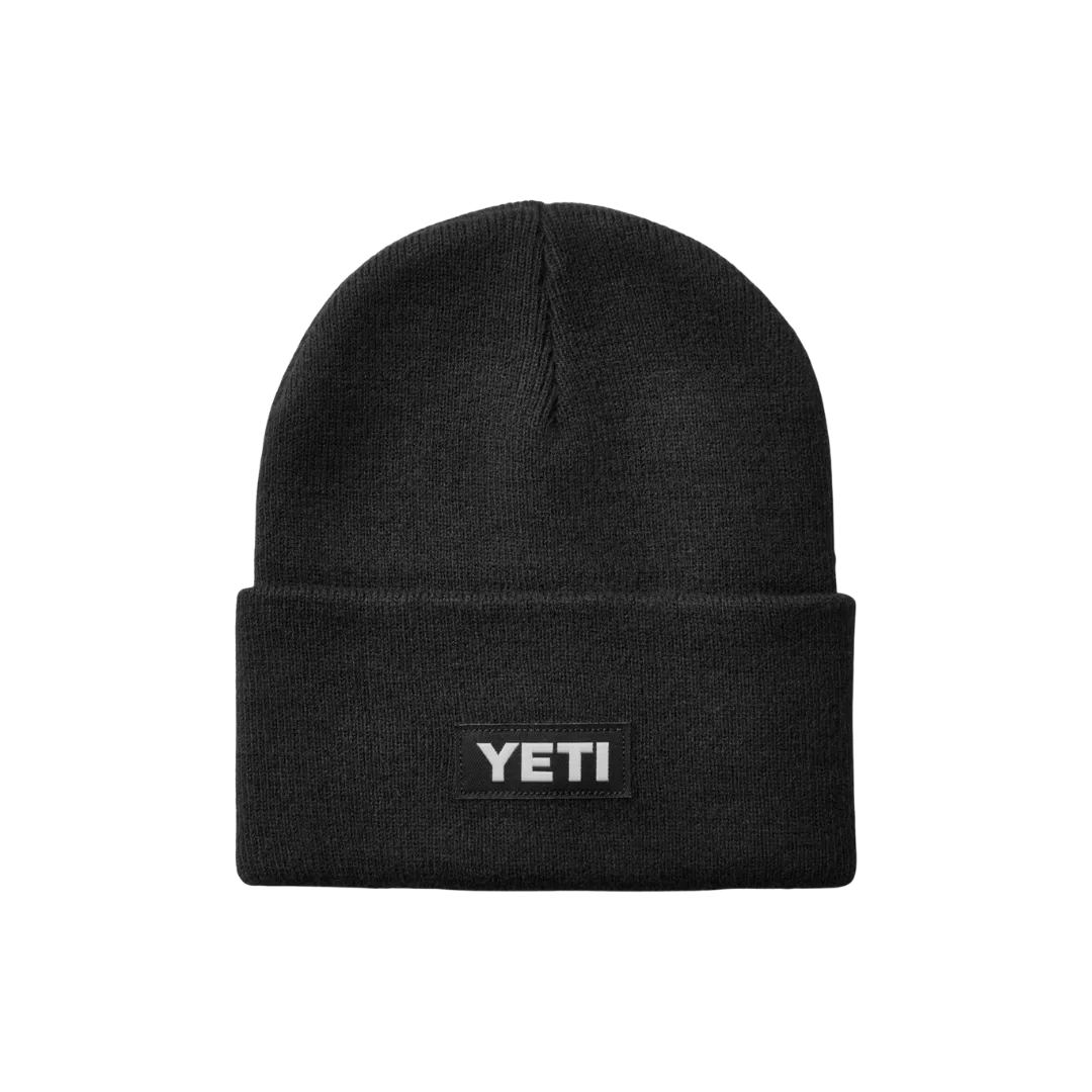 Yeti Men's Limited Edition Badge Black Beanie