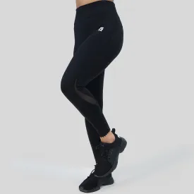 Zigzag Leggings (Black)